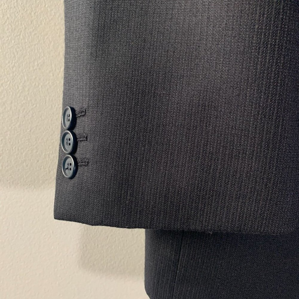 Andrew Fezza Men's Brown Solid Wool Cashmere Blaz… - image 3